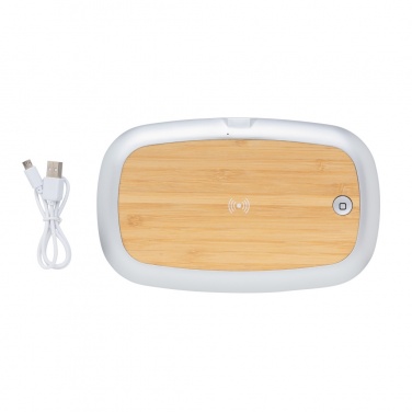 Logotrade promotional gift image of: Rena UV-C steriliser box with 5W wireless charger