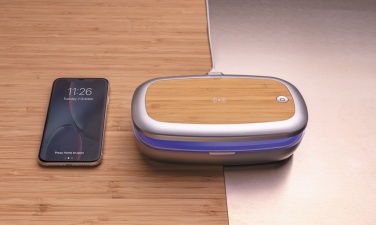 Logotrade business gift image of: Rena UV-C steriliser box with 5W wireless charger