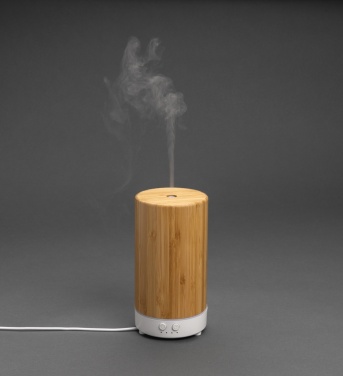 Logotrade promotional gift image of: RCS recycled plastic and bamboo aroma diffuser