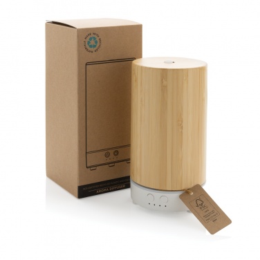 Logotrade promotional giveaway image of: RCS recycled plastic and bamboo aroma diffuser