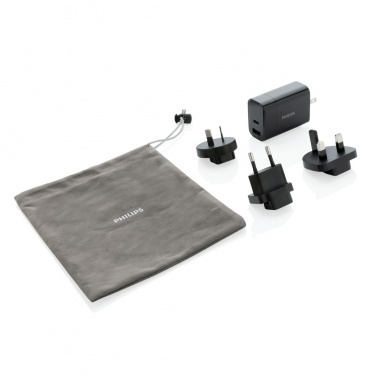 Logotrade promotional item image of: Philips ultra fast PD travel charger