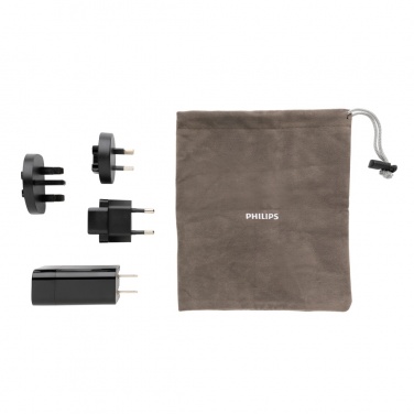 Logo trade promotional gifts image of: Philips ultra fast PD travel charger