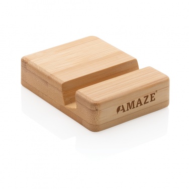 Logotrade advertising product image of: Bamboo phone stand XD