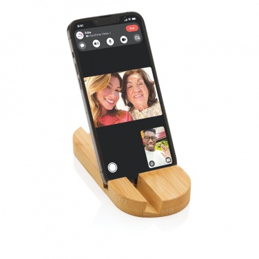 Logotrade promotional giveaway image of: Bamboo tablet and phone holder