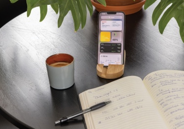 Logotrade promotional product image of: Bamboo tablet and phone holder