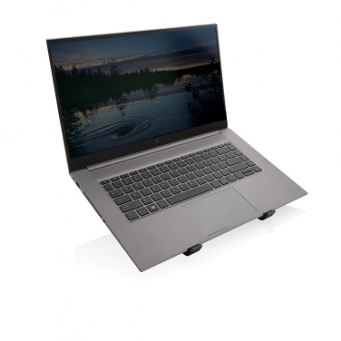 Logo trade promotional merchandise image of: Terra RCS recycled aluminium universal laptop/tablet stand