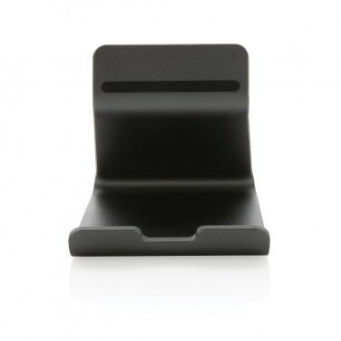 Logo trade promotional gifts image of: Terra RCS recycled aluminium tablet & phone stand