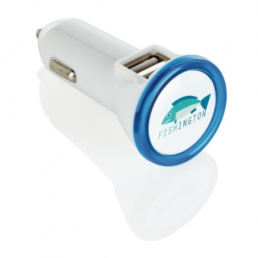 Logotrade corporate gift picture of: Powerful dual port car charger