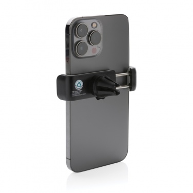 Logo trade promotional merchandise photo of: Acar RCS recycled plastic 360 degree car phone holder