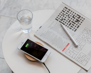 Logotrade promotional merchandise photo of: Bamboo X 5W wireless charger