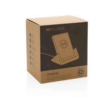 Logotrade promotional giveaway picture of: Ontario  RCS recycled plastic 10W stand