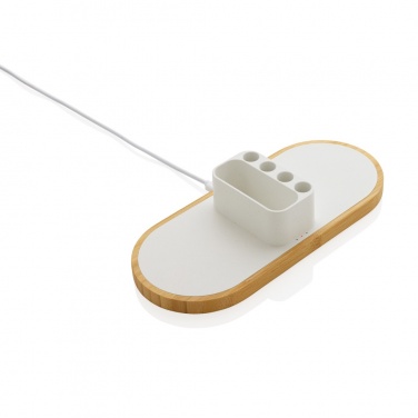 Logo trade advertising products picture of: Ontario RCS rplastic 10W dual wireless