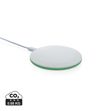 Logotrade corporate gifts photo of: RCS recycled plastic 15W Wireless fast charger