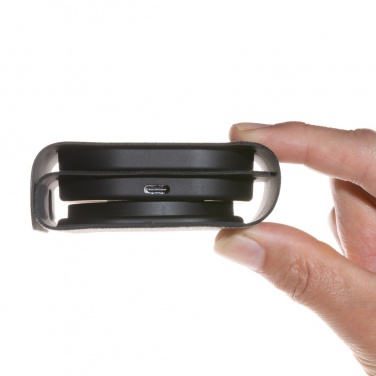 Logotrade promotional gift image of: Swiss Peak RCS rplastic 3-in-1 wireless 15W travel charger