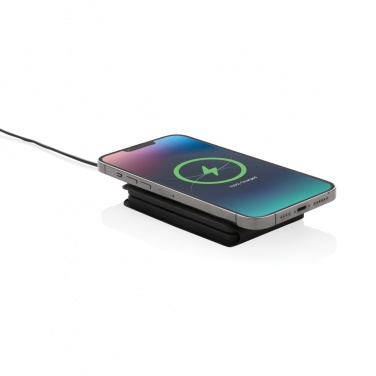 Logotrade promotional products photo of: Swiss Peak RCS rPU 15W  3-in-1 magnetic wireless charger
