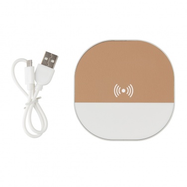 Logo trade promotional products picture of: Aria 5W Wireless Charging Digital Clock
