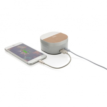 Logo trade promotional items picture of: Aria 5W Wireless Charging Digital Clock