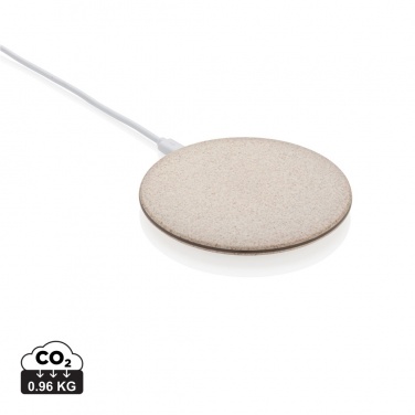 Logotrade corporate gifts photo of: 5W Wheat straw wireless charger