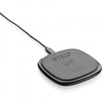 Logotrade promotional giveaway image of: Philips 10W Qi wireless charger
