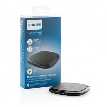 Logo trade promotional items image of: Philips 10W Qi wireless charger