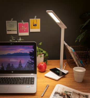 Logo trade promotional products image of: 5W Wireless Charging Desk Lamp