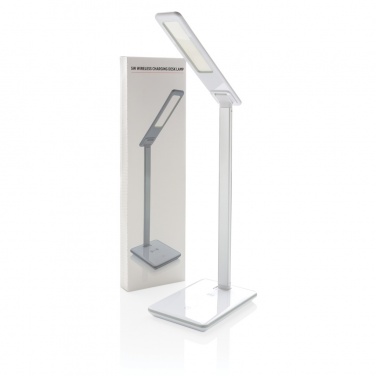Logo trade advertising products image of: 5W Wireless Charging Desk Lamp