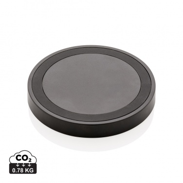 Logo trade promotional merchandise photo of: 5W wireless charging pad round