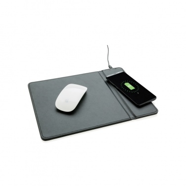 Logotrade promotional product picture of: Mousepad with 5W wireless charging