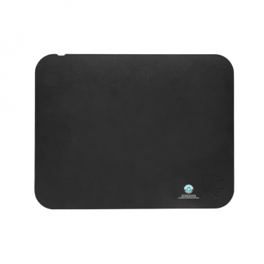 Logo trade corporate gift photo of: Swiss peak RCS recycled PU 15W 3 in 1 charging mousepad