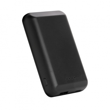 Logo trade promotional products picture of: Magnetic 5.000 mAh 5W wireless powerbank