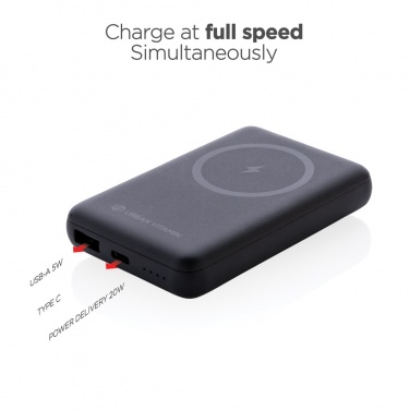 Logotrade promotional item image of: Urban Vitamin Los Altos RCS rplastic 5000mah powerbank