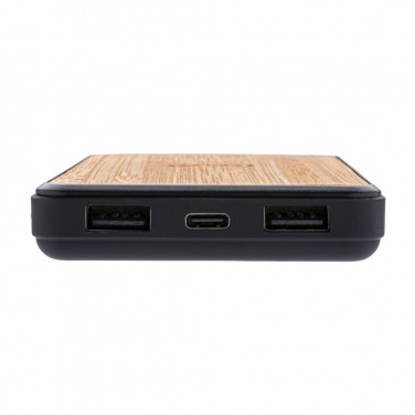 Logotrade corporate gift image of: RCS recycled plastic 8000 mAh Wireless Powerbank