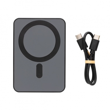Logotrade advertising product image of: Magnetix RCS recycled plastic 5000 mah magnetic powerbank