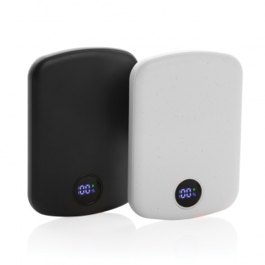 Logo trade promotional product photo of: MagBoost RCS recycled plastic 5000 mah magnetic powerbank