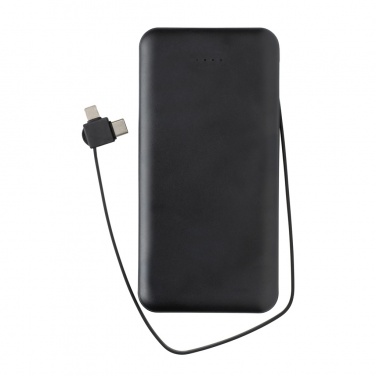 Logotrade promotional products photo of: Lockhart RCS recycled plastic 10.000 with integrated cables