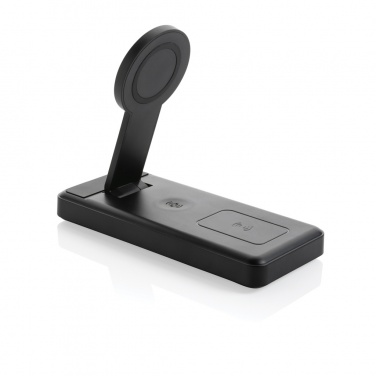 Logo trade promotional giveaways image of: Fenwick RCS recycled plastic 10000mah  3 in 1 fast powerbank