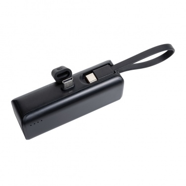 Logotrade promotional giveaway image of: Powerlink RCS rplastic 3000 mah powerbank USB C connector