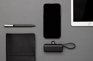 Logotrade promotional product image of: Powerlink RCS rplastic 3000 mAh powerbank iOS connector