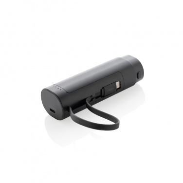 Logo trade business gifts image of: CycleCell 5000 mah removable battery powerbank