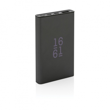 Logotrade advertising products photo of: Terra RCS recycled aluminium powerbank 5.000 mAh