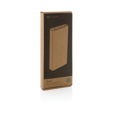 Logo trade promotional items picture of: Terra RCS recycled 18W aluminium powerbank 10.000 mAh