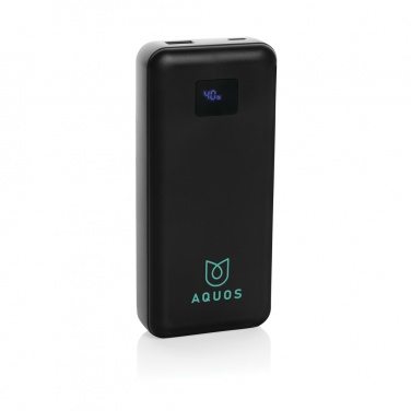 Logo trade promotional gifts picture of: Gridley RCS rplastic 20000 65W laptop powerbank