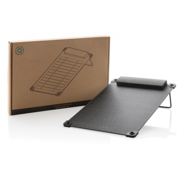 Logo trade promotional merchandise photo of: Solarpulse rplastic portable solar panel 5W