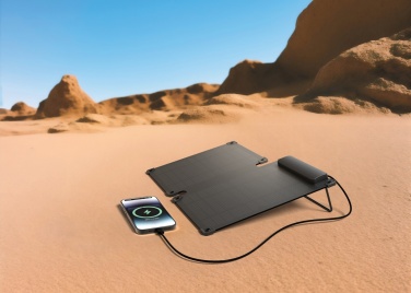 Logotrade promotional giveaways photo of: Solarpulse rplastic portable Solar panel 10W