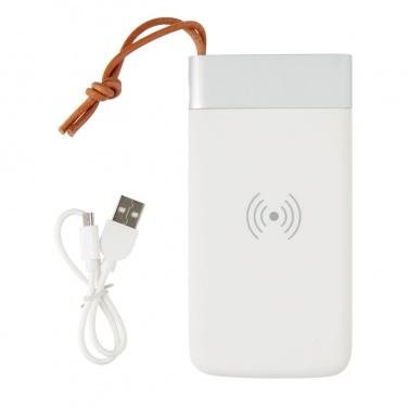 Logotrade promotional product image of: Aria 8.000 mAh 5W wireless charging powerbank