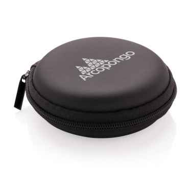 Logo trade promotional product photo of: Wireless earbuds in pouch