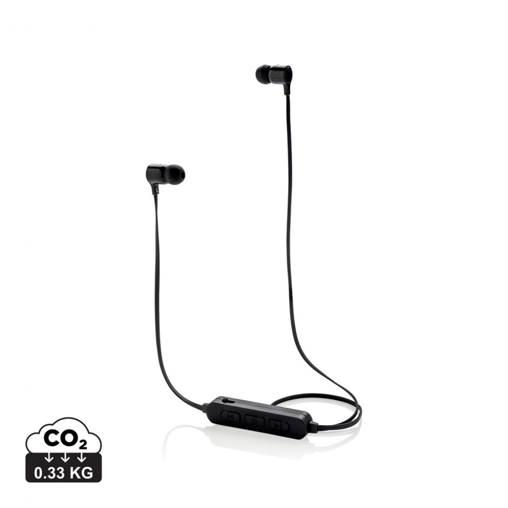 Logo trade promotional merchandise image of: Light up logo wireless earbuds