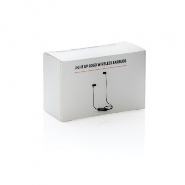 Logo trade corporate gift photo of: Light up logo wireless earbuds