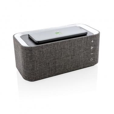 Logotrade promotional giveaway picture of: Vogue wireless charging speaker