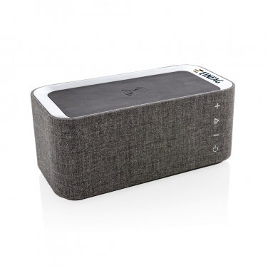 Logotrade advertising product image of: Vogue wireless charging speaker